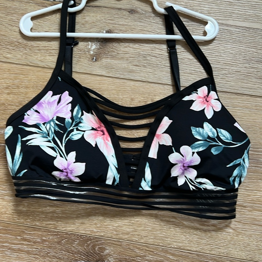 Pink bra